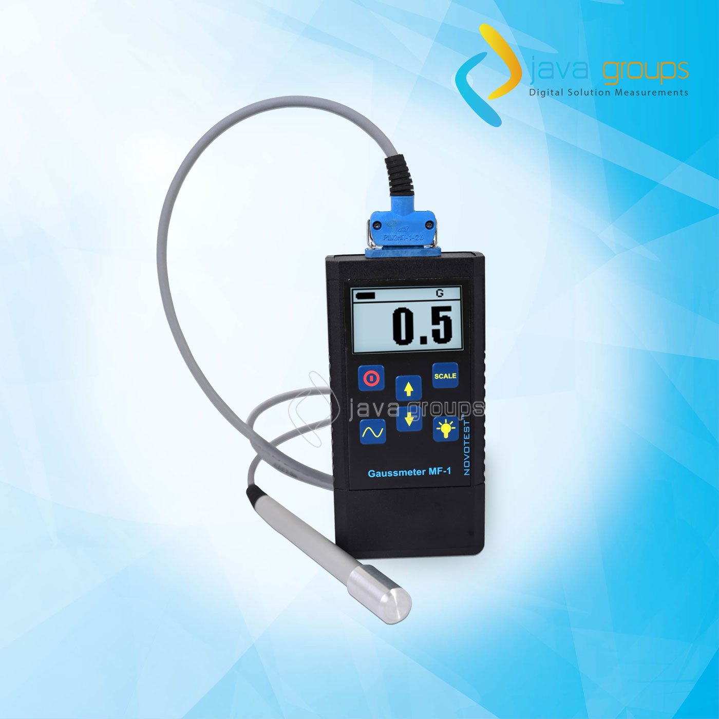 Alat Uji Medan Magnet Gaussmeter NOVOTEST Seri MF-1