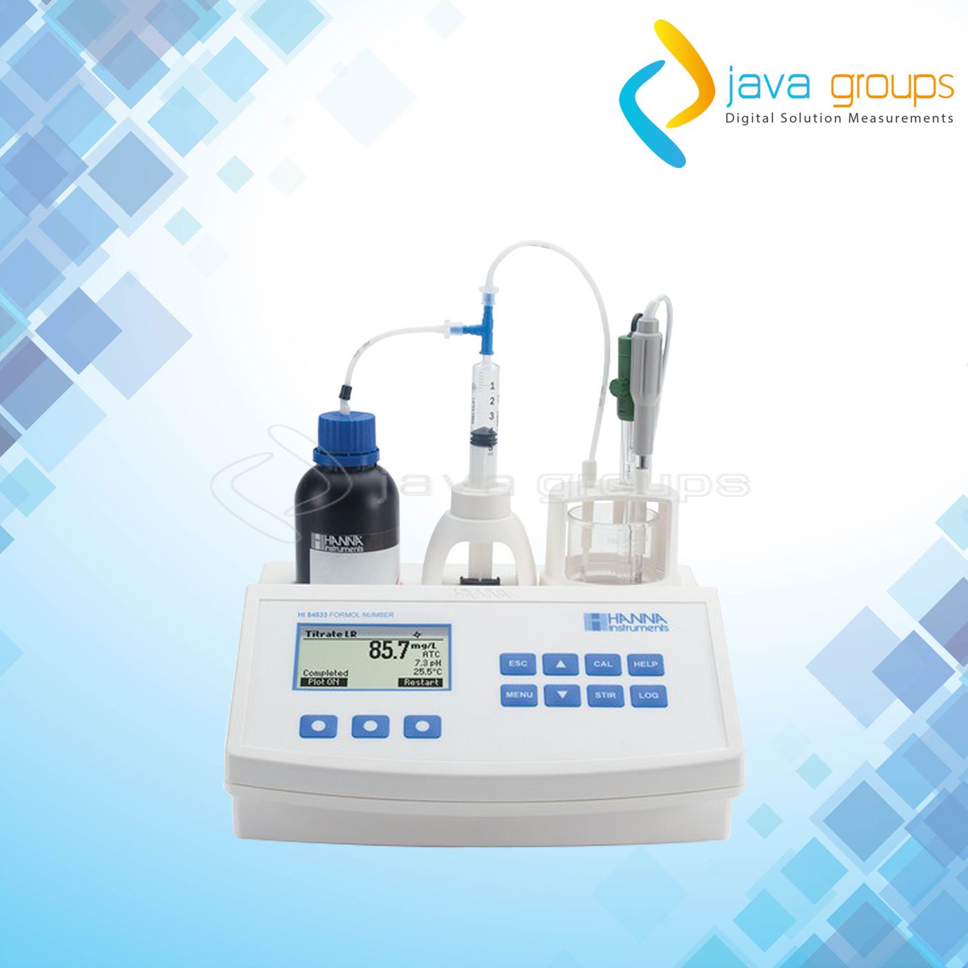 Alat Uji Mini Titrator Anggur Dan Jus Buah HI84533