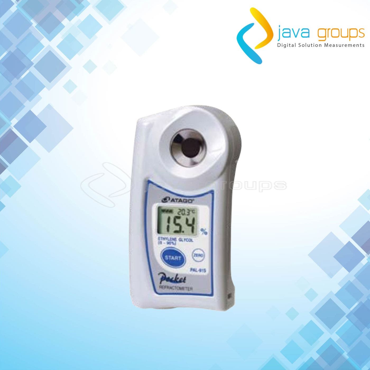 Alat Uji Refractometer Etilena Glikol PAL-91S Digital