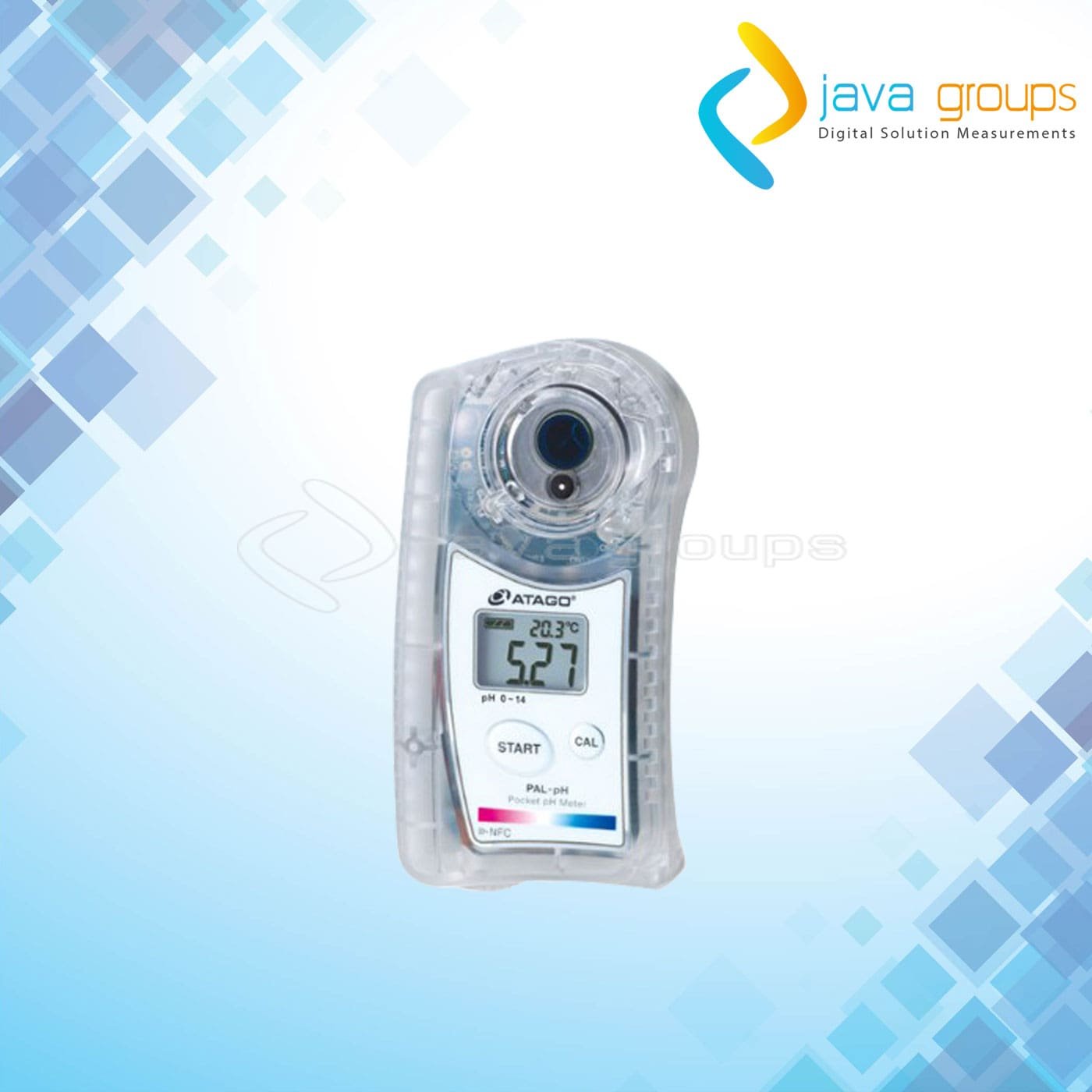 Alat Uji Refraktometer pH Digital PAL-pH Portabel