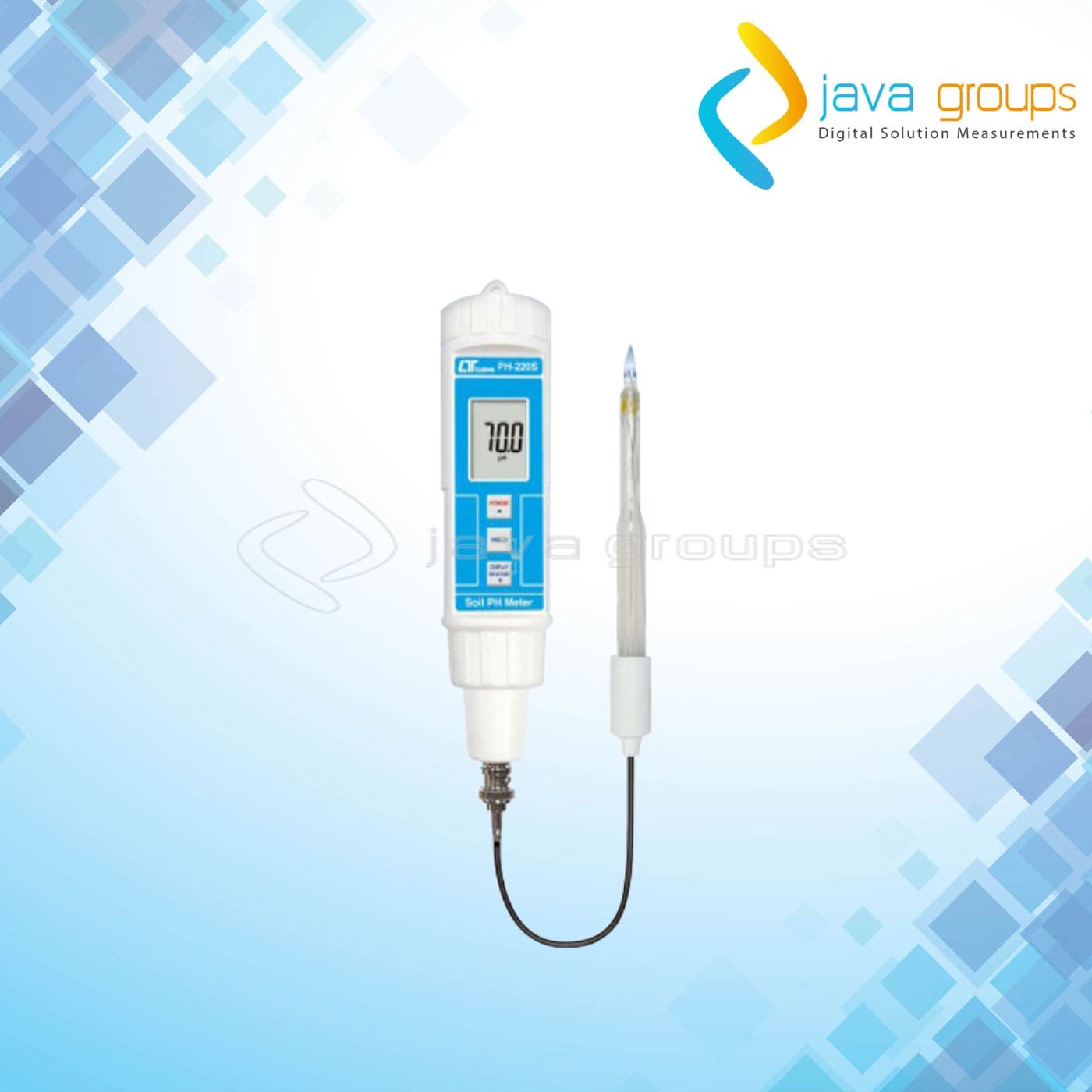 Alat Uji pH Tanah Portabel PH-220S Lutron