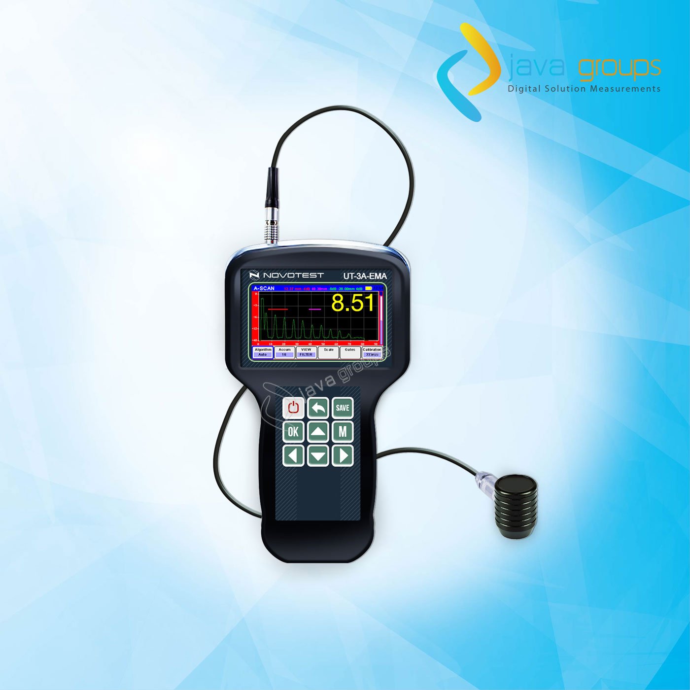 Alat Ukur Ketebalan NOVOTEST Seri UT-3A-EMA