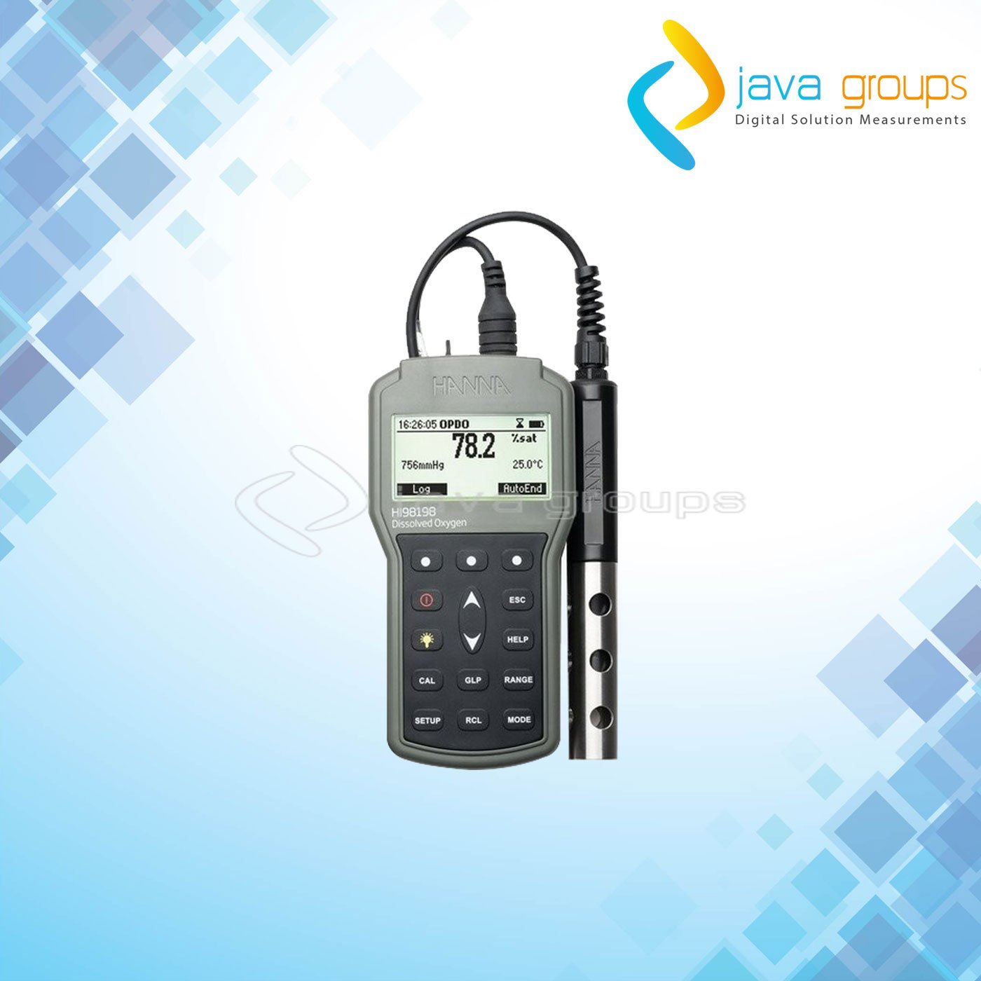 Alat Ukur Oksegen Terlarut Optical Portabel HI98198