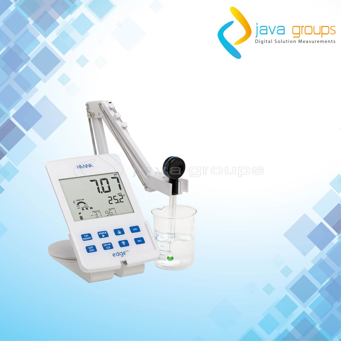 Alat Ukur pH Elektroda Smart HI2202