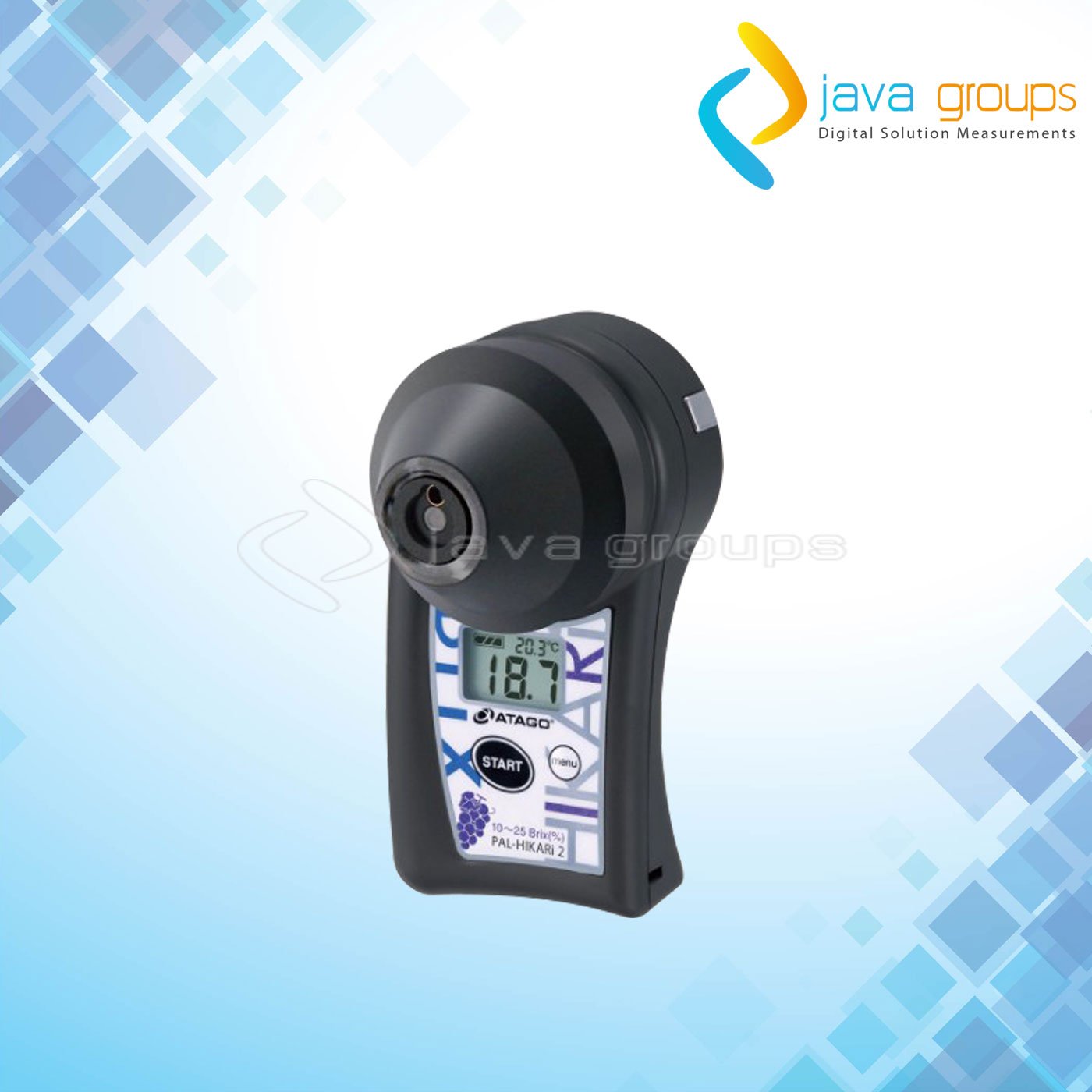 Alat Ukur Refraktometer Kadar Gula Buah Anggur Pocket Atago PAL-HIKARi 2