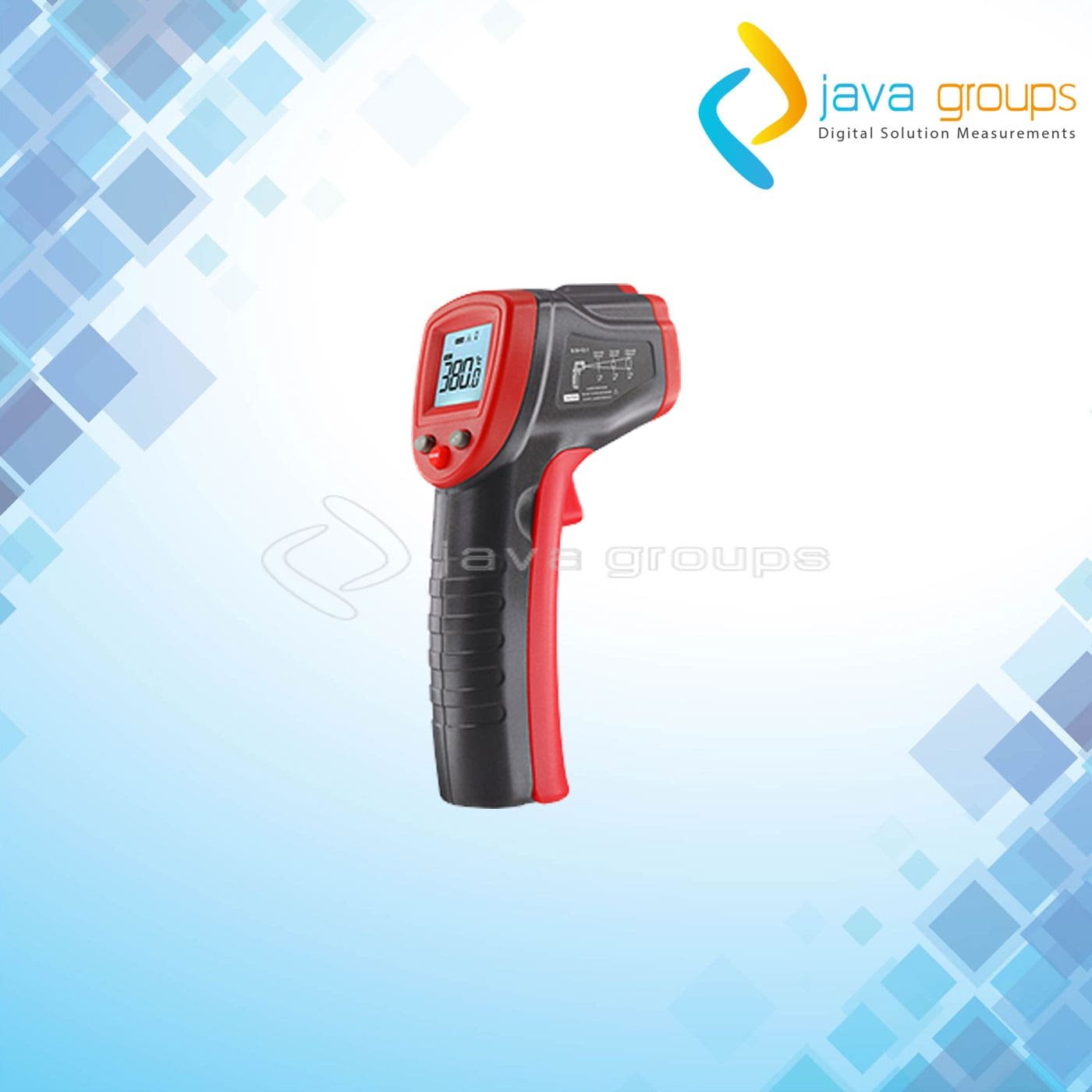 Alat Ukur Suhu Inframerah Termometer Digital AMT320