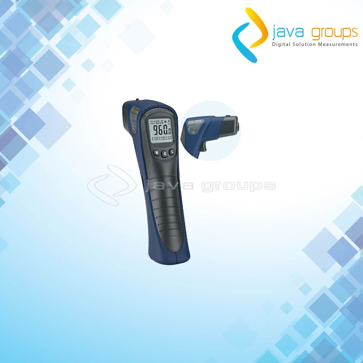 Alat Ukur Suhu Inframerah Termometer Portabel ST1000