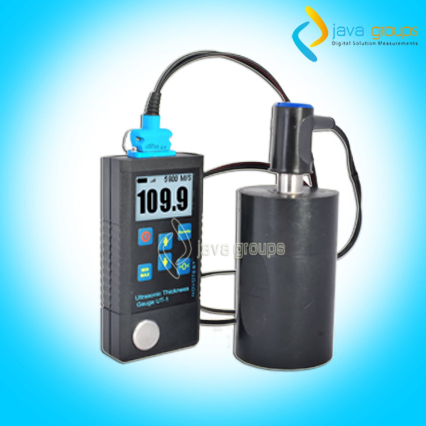 Alat Uji Ultrasonic Ukur Ketebalan Logam Novotest UT-1