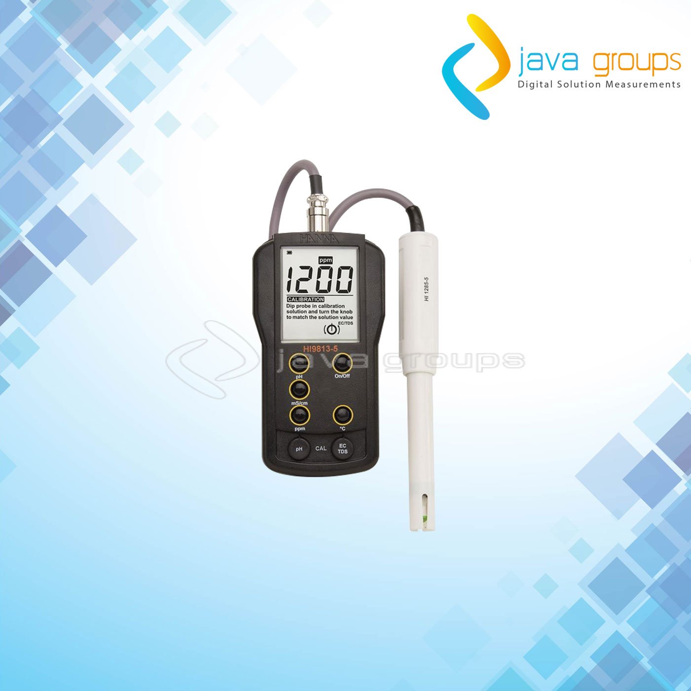 Alat Ukur pH / EC / TDS Portabel HI9813-5