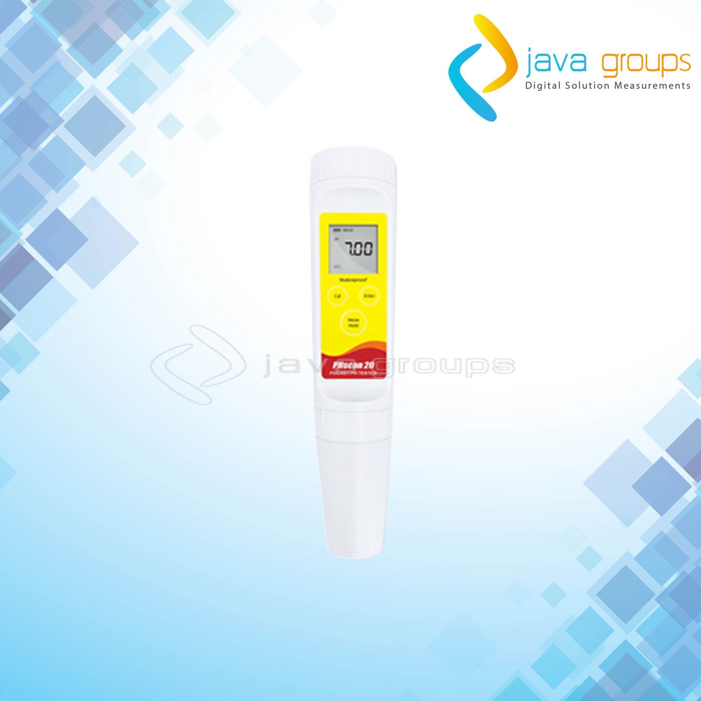 Alat Ukur pH Digital Portabel Seri PH30F