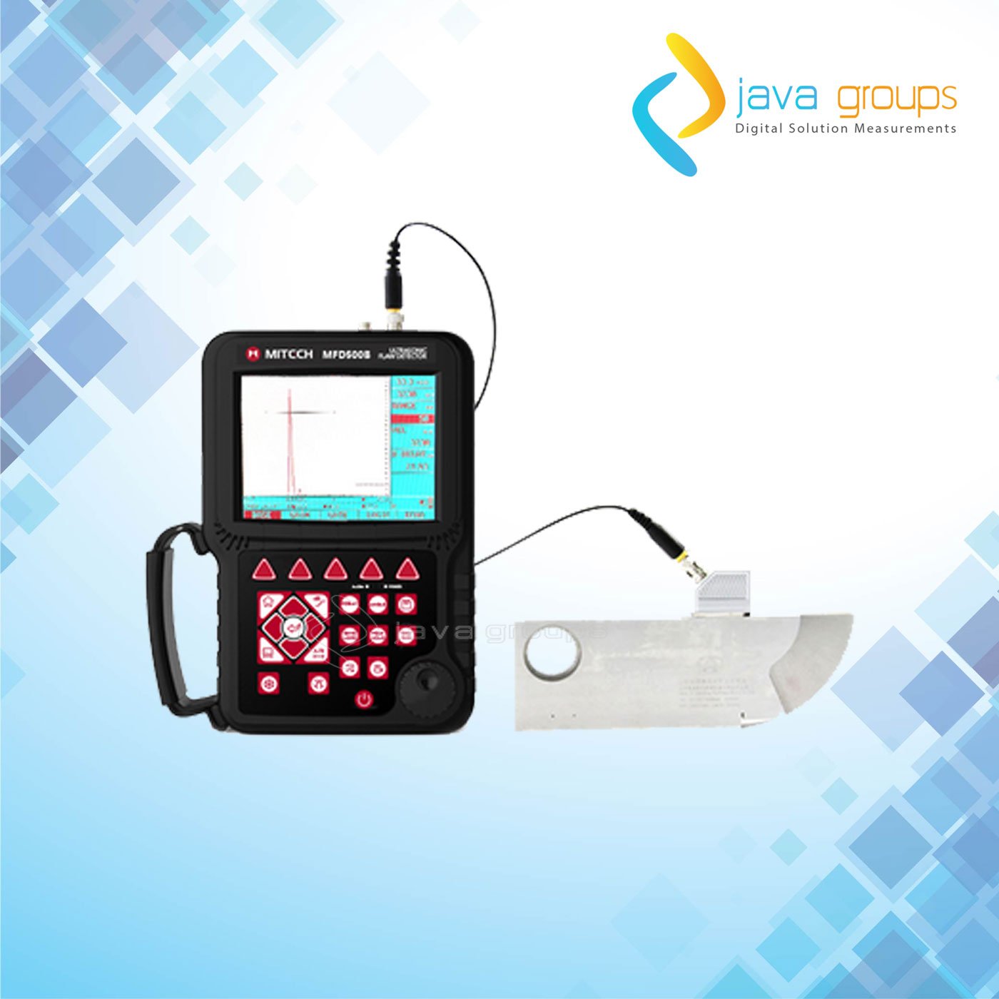 Alat Ultrasonic Pendeteksi Kecacatan Mitech MFD500B