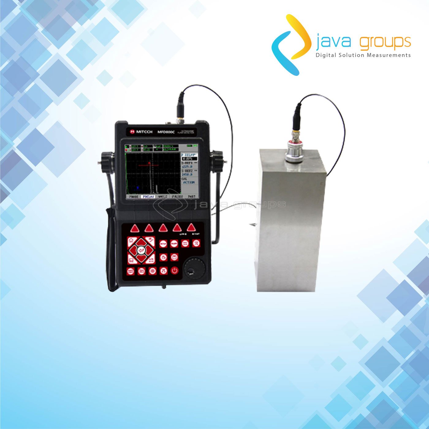Alat Ultrasonic Pendeteksi Keretakan Mitech MFD800C