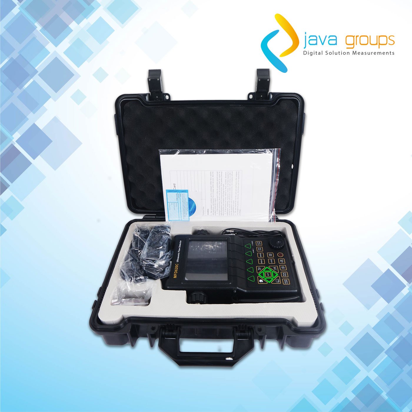 Alat Ultrasonic Ukur Cacat Keretakan logam MFD620C