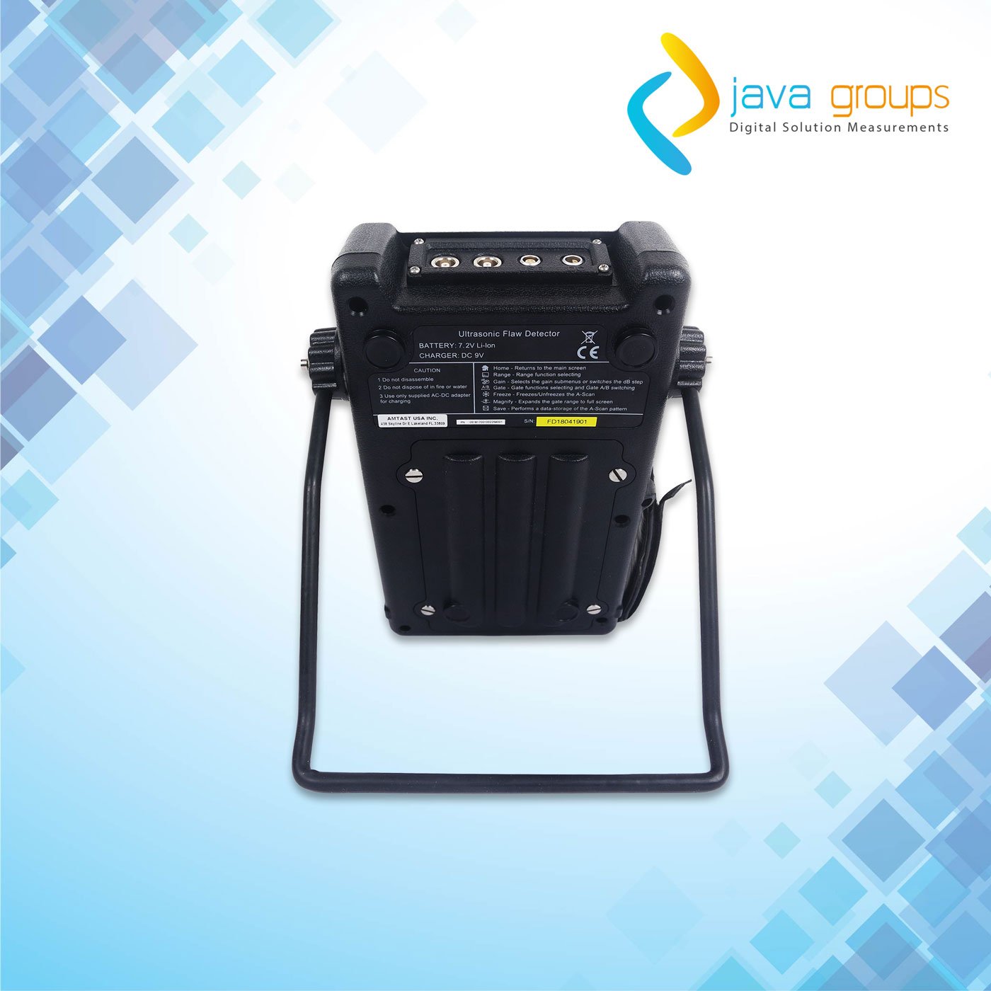 Alat Ultrasonic Ukur Cacat Keretakan logam MFD620C