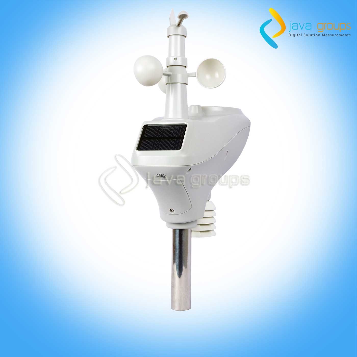Aw-003 Alat Pengukur Arah Angin Dan Cuaca Weather Station Digital