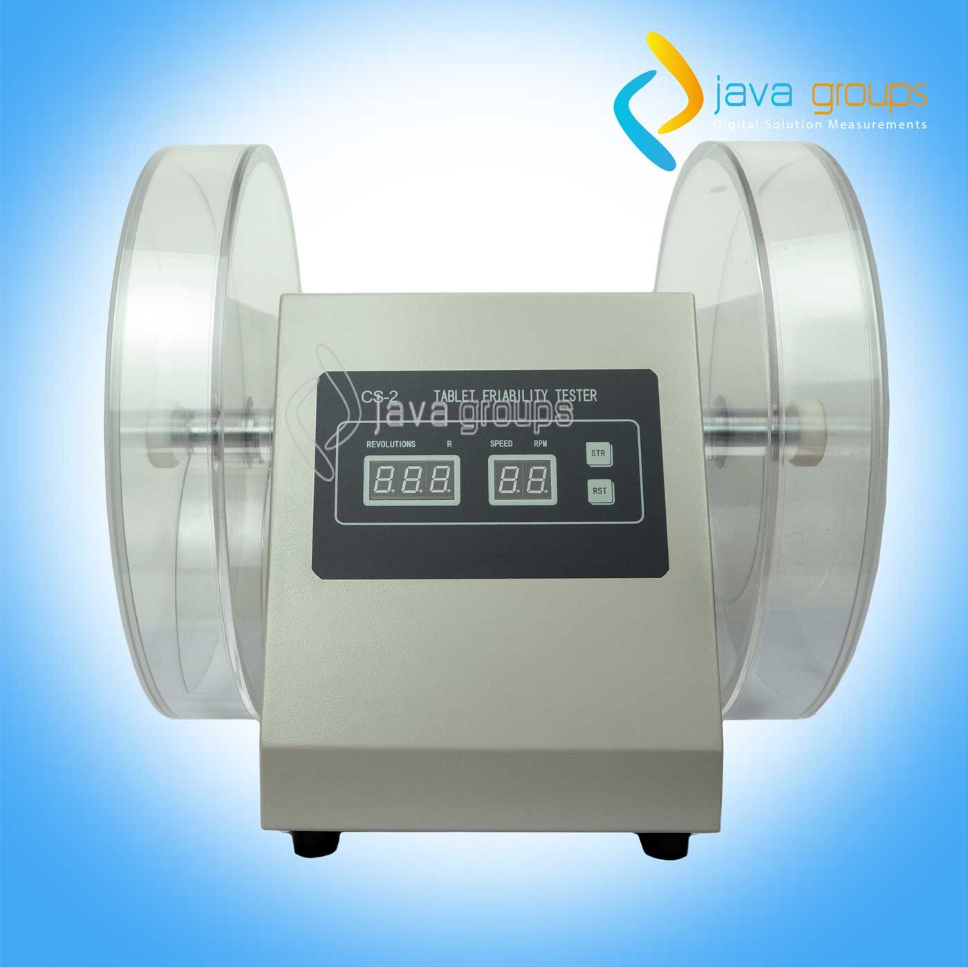 CS2 Alat Kerapuhan Tablet Benchtop Tablet Friability Tester Instrument CS-2