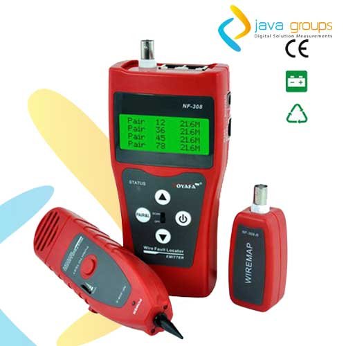 Penguji kabel Jaringan Multiguna NF-308 dan Inspeksi Instrumen | CABLE TESTER