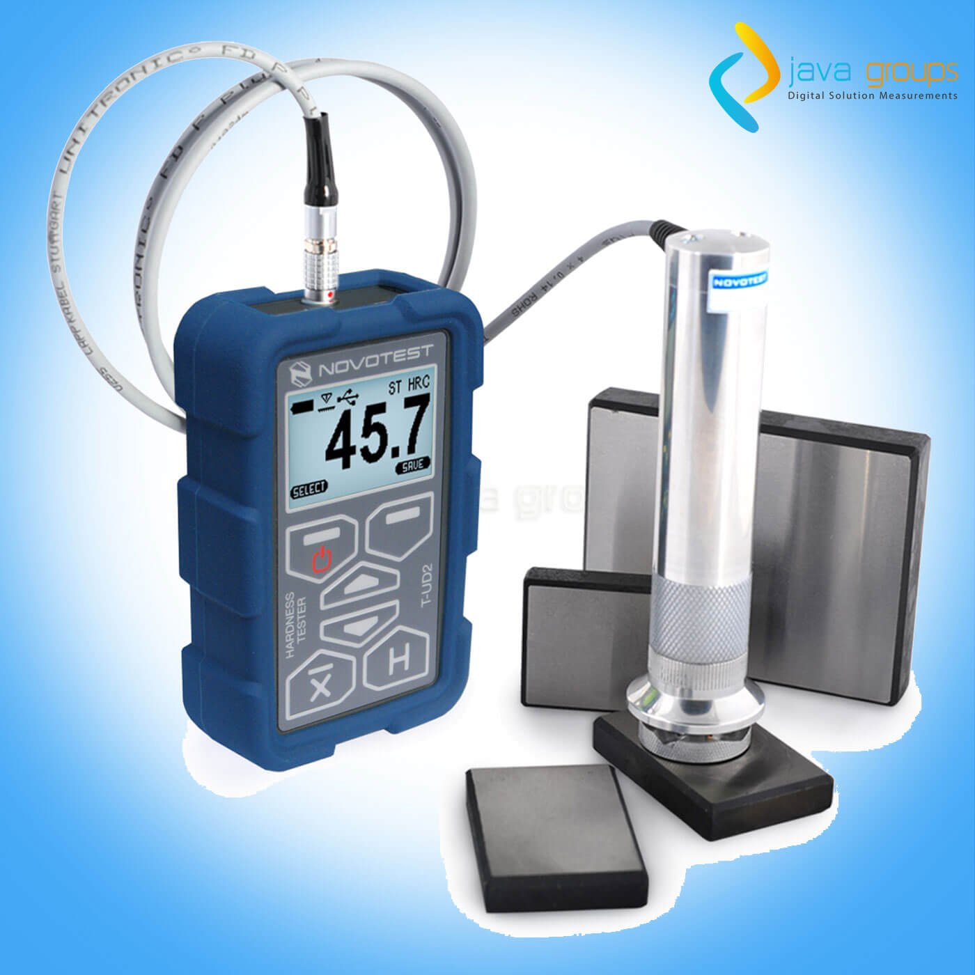 Alat Kekerasan Logam Portable Novotest T-U2