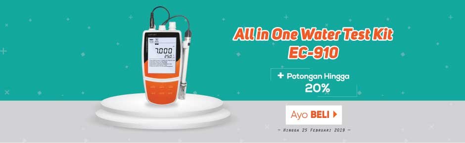 Alat Ukur Kualitas Air 10 In One AMTAST EC-910
